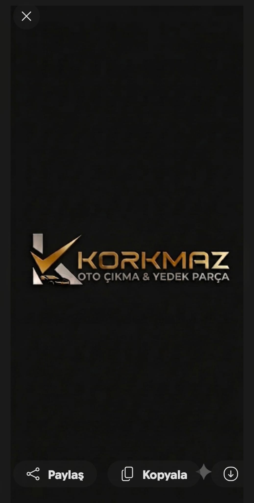ünye oto çıkma Mağazası